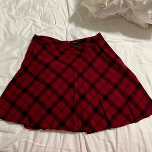 Plaid skirt